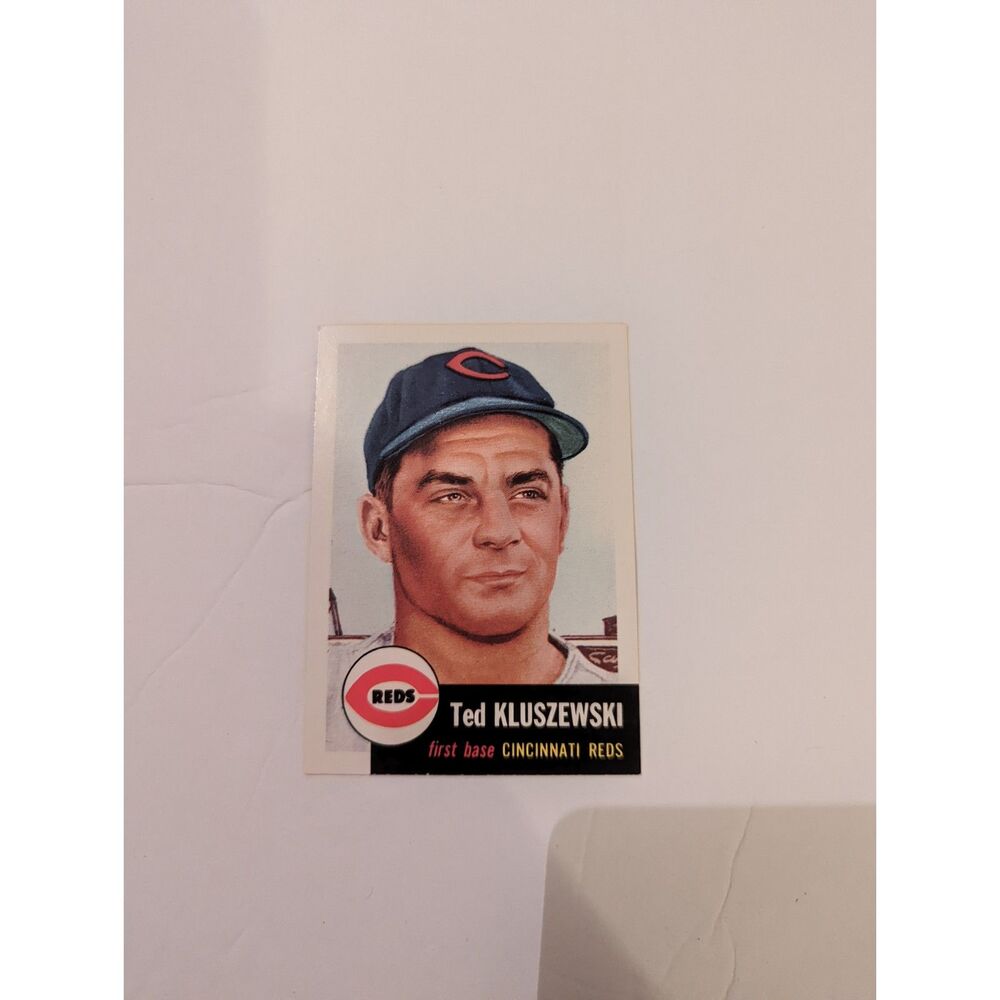 1953 Topps Baseball Archives- #162 Ted Kluszewski Cincinnati Reds 1st base‎ card